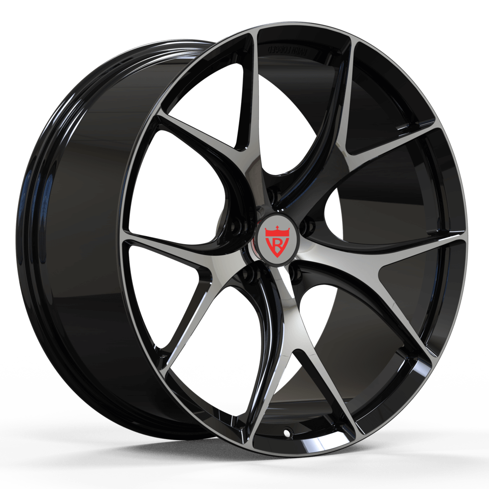 Custom forged monoblock RV-MR05 wheel for Mercedes-Benz, lightweight design with Y-spoke elegance.