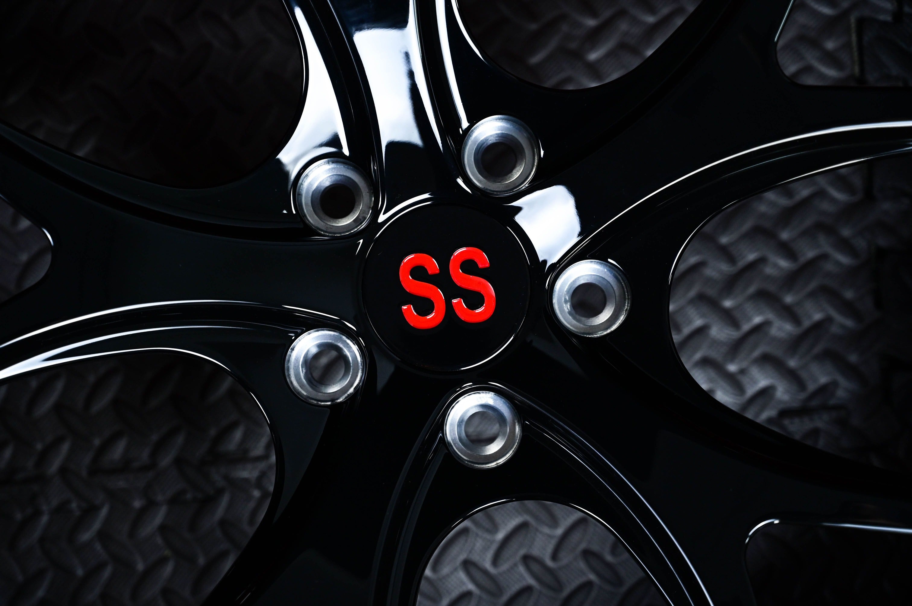 Camaro Aftermarket Rims-Custom Performance Forged Concave Wheels- Red and Black