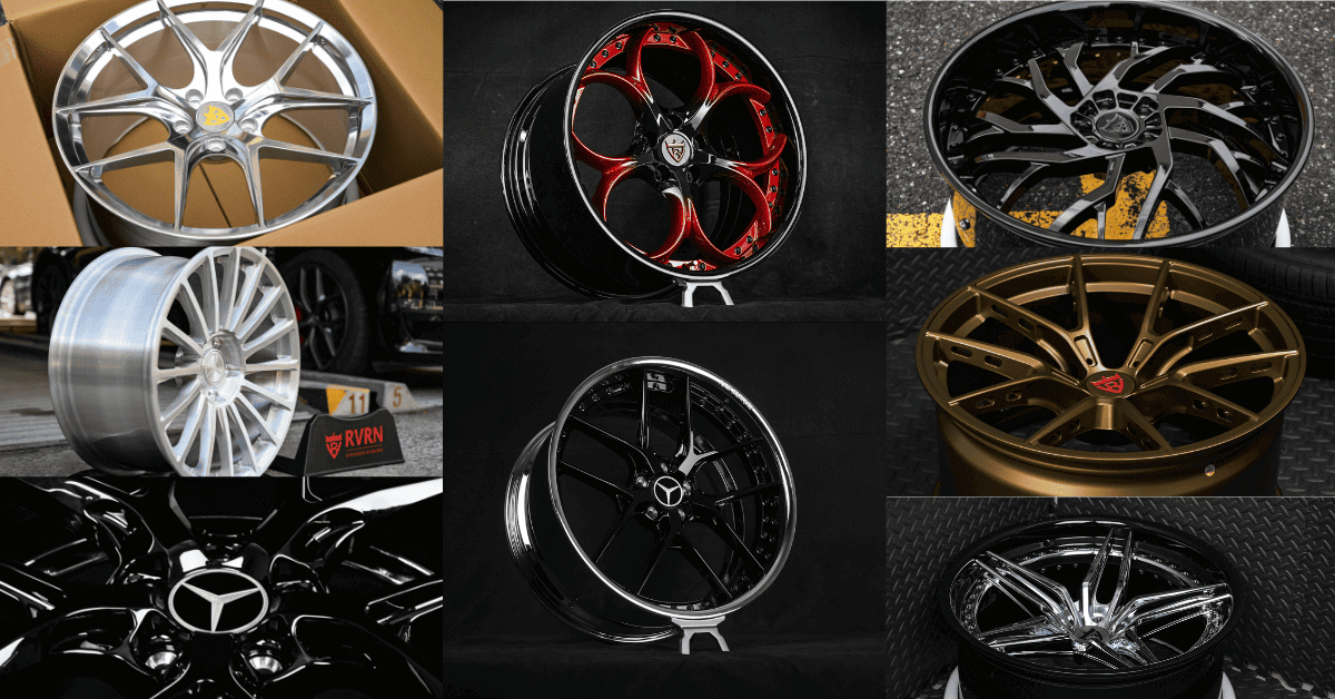 Mercedes-Benz Custom Forged Wheels Collection- RVRN Wheels -Monoblock, 2-Piece, 3-Piece Rims