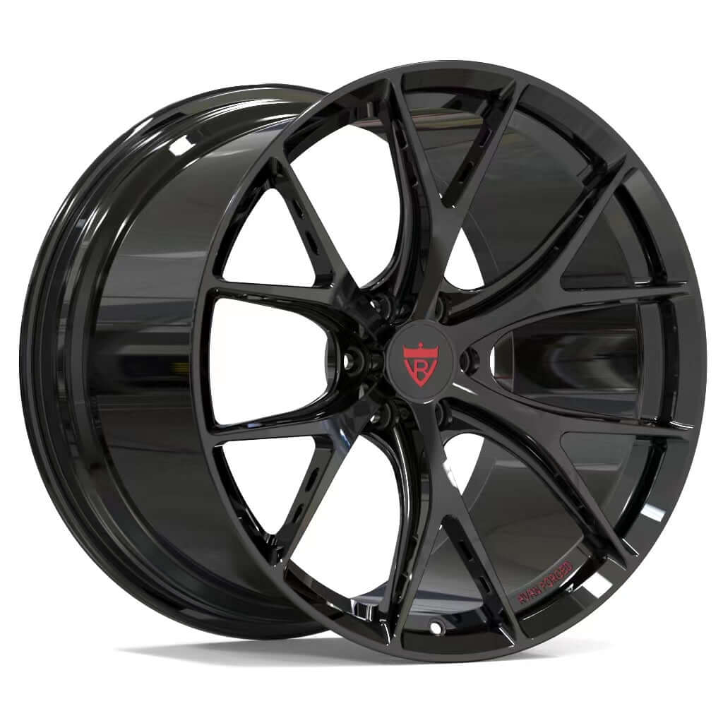 CUSTOM 1 PIECE FORGED DODGE VIPER 6 LUG WHEELS: RV-MR01