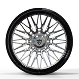 8 lug wheels for gmc truck- black deep dish custom forged aftermarket rims-RVRN Forged RV-T081 Series