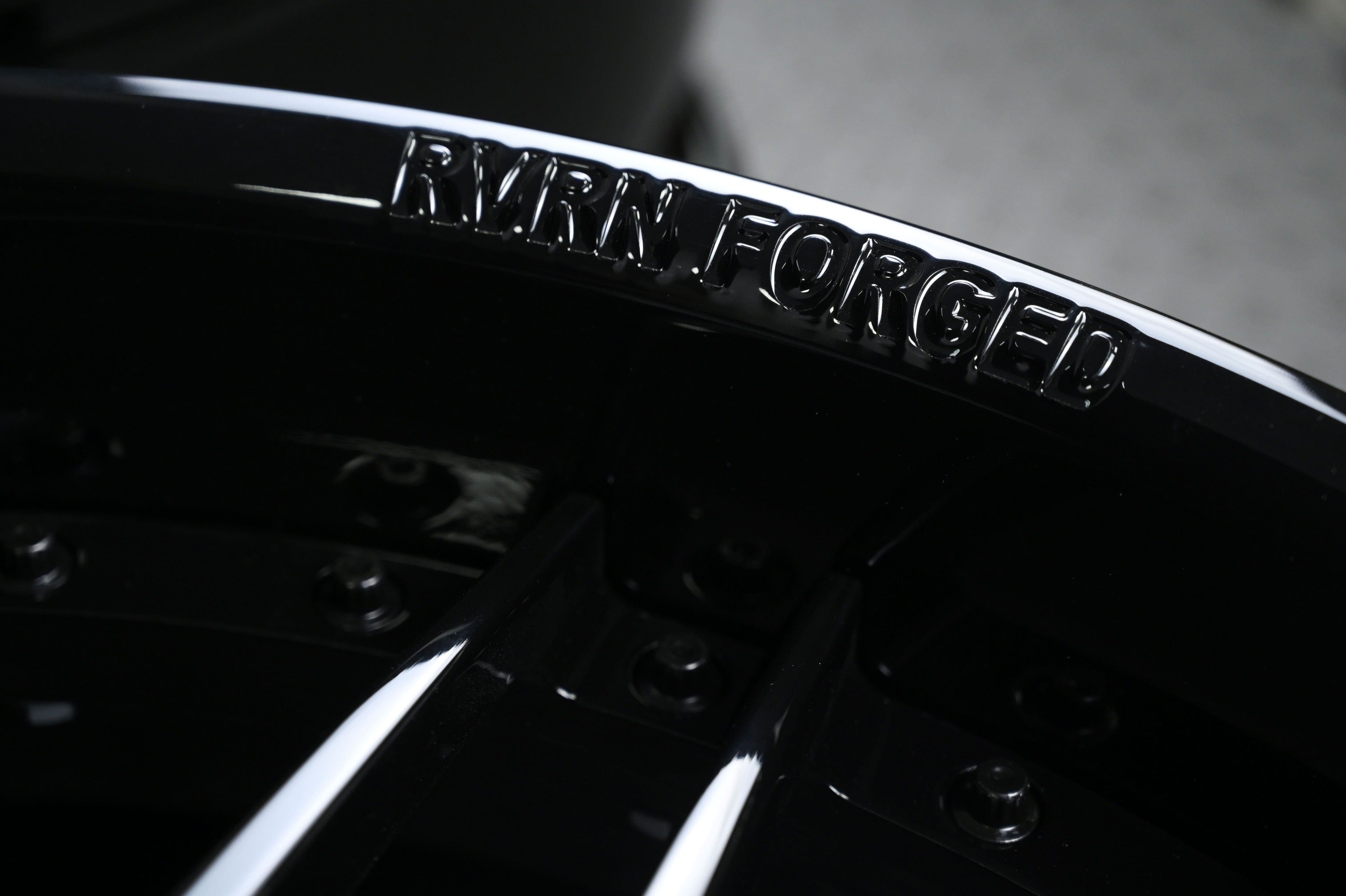 Chrysler 300s 24inch deep dish black and orange wheels-custom aftermarket forged 2pc rims-RVRN Forged T081 series