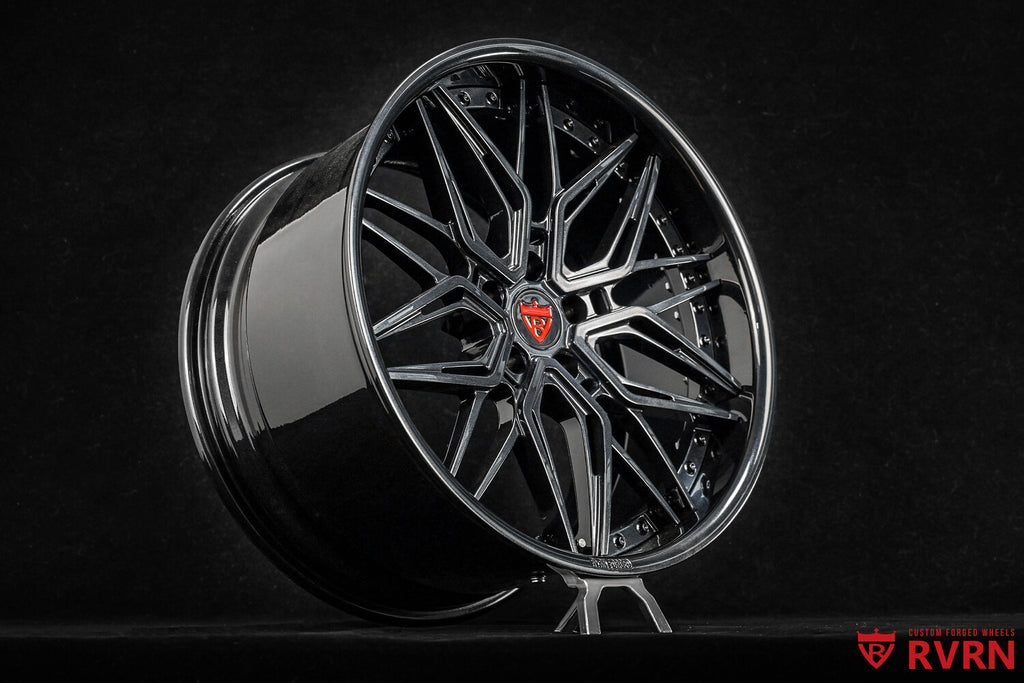 Carbon Flash Metallic spoke design - high performance forged wheels for Corvette Z51