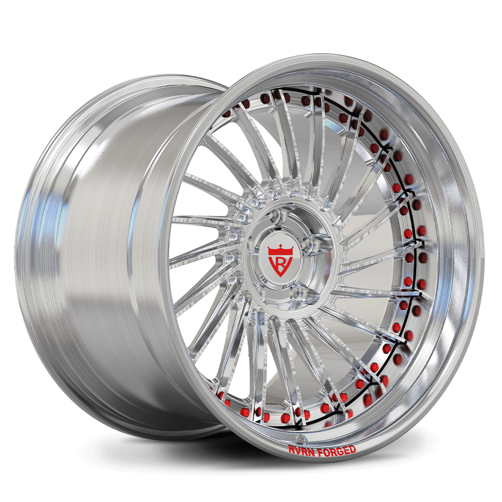 Custom forged deep dish wheels showcasing a step lip design, perfect for performance vehicles and stylish upgrades.