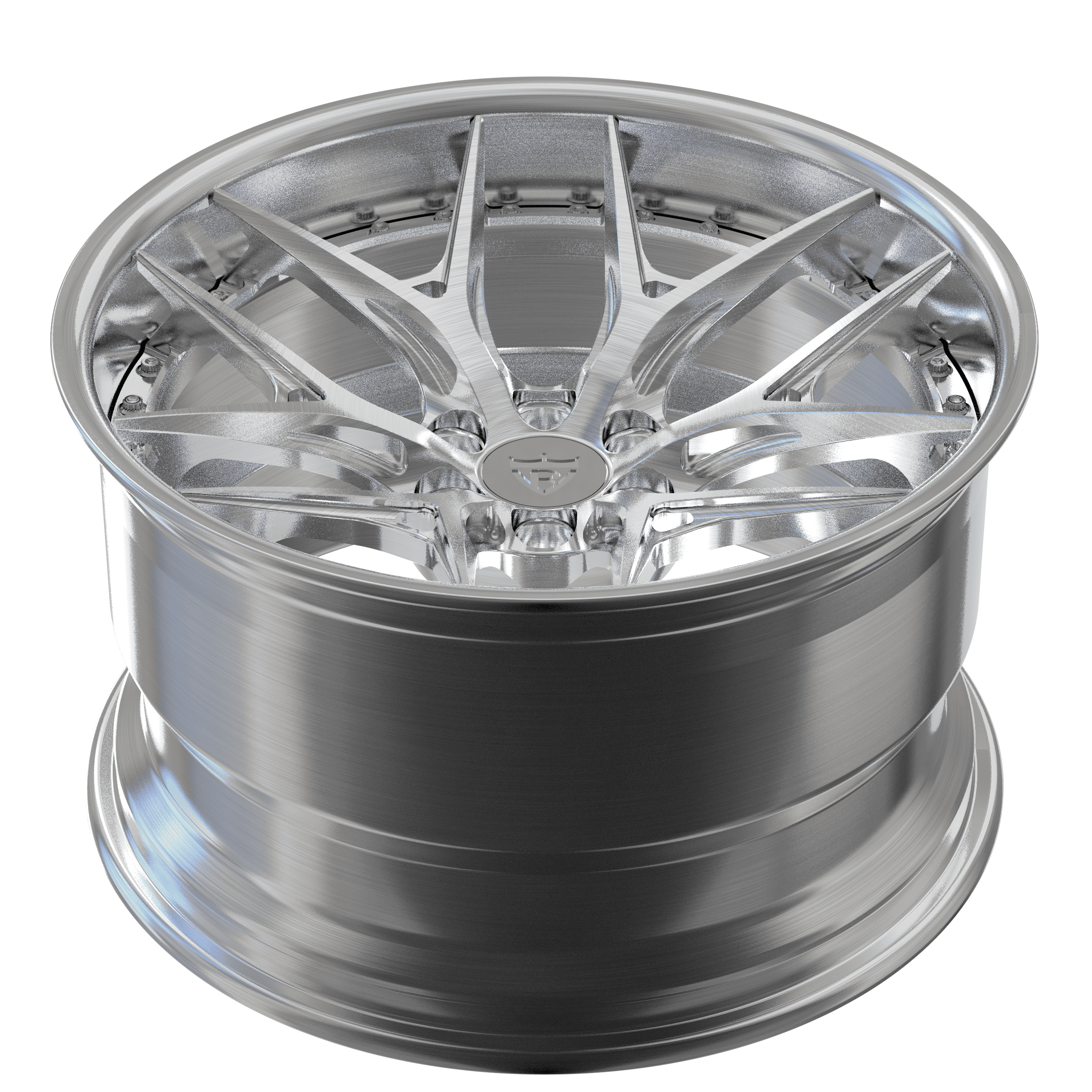 Dodge Viper rims with 19x13 size, RVRN Custom forged deep dish concave 2-piece wheels series for your viper