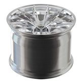 Custom forged monoblock wheel RV-MH051 6 lug, chrome finish, designed for Dodge Viper, aerospace-grade 6061-T6 aluminum.