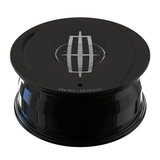Custom forged full face rim for Lincoln Continental, 19-inch, black finish, designed for precision and style.