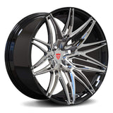 CUSTOM 1 PIECE FORGED WHITE TESLA WHEELS: RV-MS808