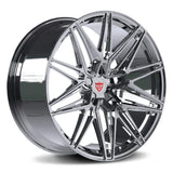 CUSTOM 1 PIECE FORGED WHITE TESLA WHEELS: RV-MS808
