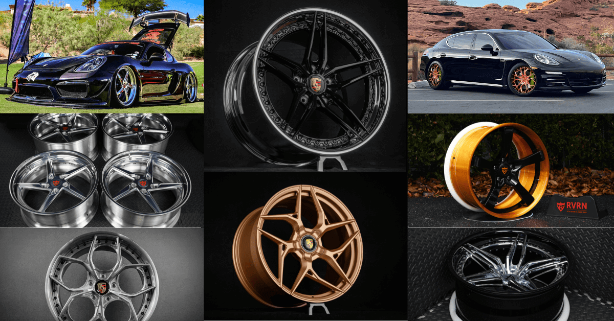 Porsche Custom Forged Wheels Collection-RVRN Wheels-Monoblock, 2-Piece, 3-Piece Rims for SUVs, Sport Cars