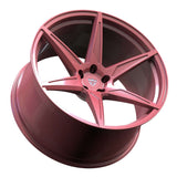 Super Concave 1-Piece Pink Rims Custom Built for Any Vehicle