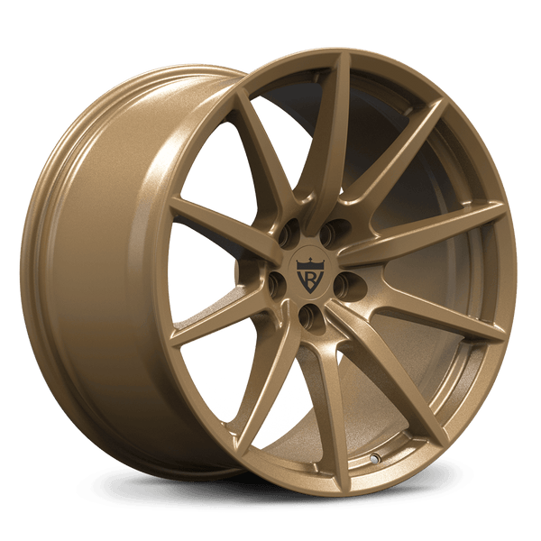 Maserati RV-MF16 multi spoke forged wheels in matte bronze, concave lightweight build