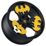 1-piece Batman forged wheels with yellow and black color option for a striking look RV-MBT - RVRN WHEELS