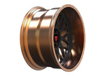 1 PIECE DEEP DISH RED AND BLACK FORGED WHEELS SERIES: RV-MF012 - RVRN WHEELS