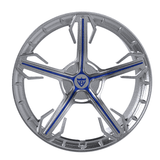 1 PIECE FORGED BLUE AND BRUSH WHEELS SERIES: RV-MA62 - RVRN WHEELS