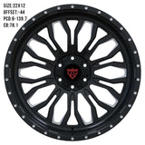 1 PIECE FORGED BLUE WHEELS SERIES: RV-MC031 - RVRN WHEELS