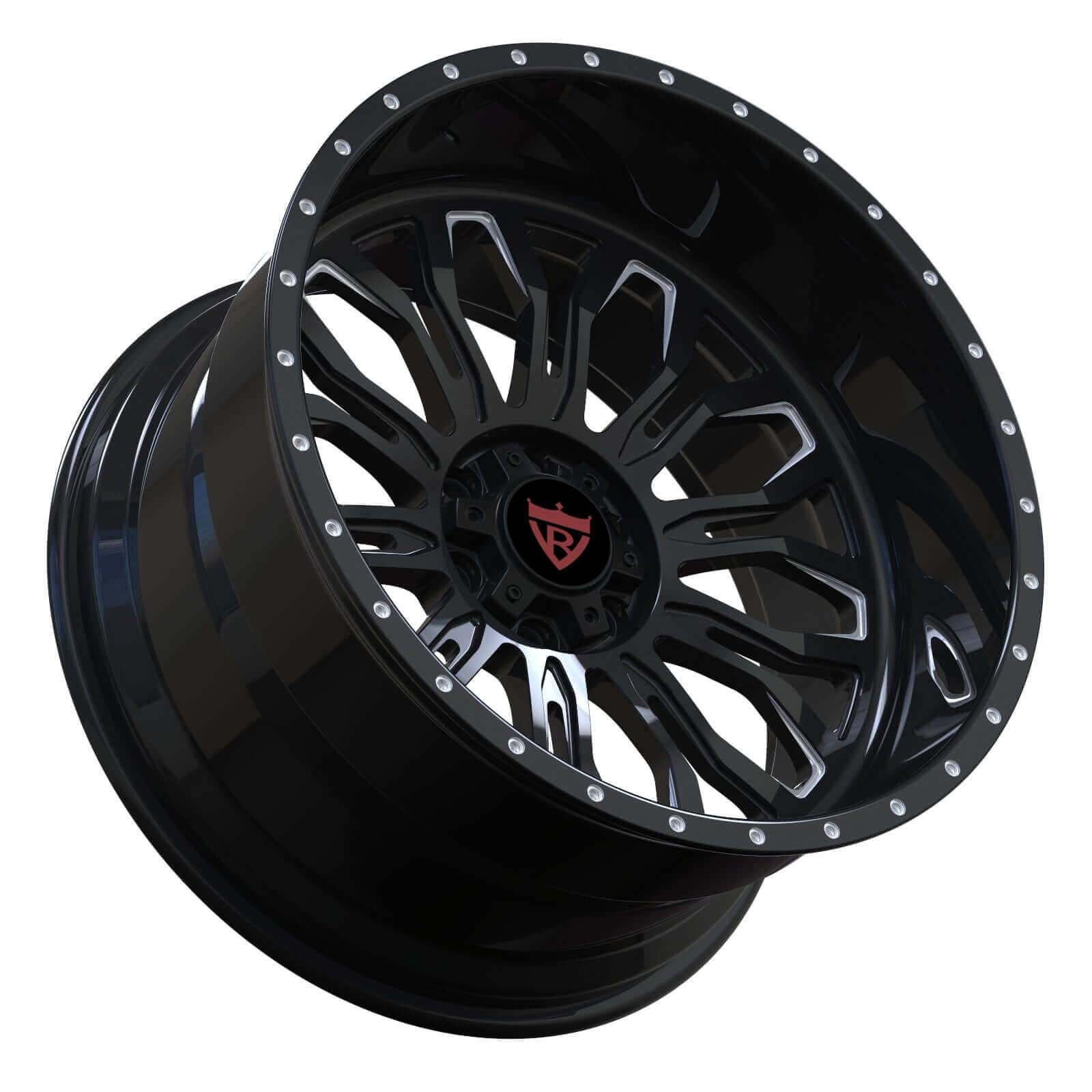 1 PIECE FORGED BLUE WHEELS SERIES: RV-MC031 - RVRN WHEELS