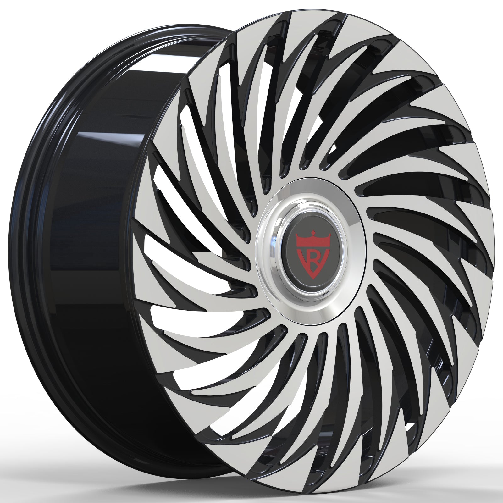 1 PIECE FORGED BLUE WHEELS SERIES: RV-MF150 - RVRN WHEELS