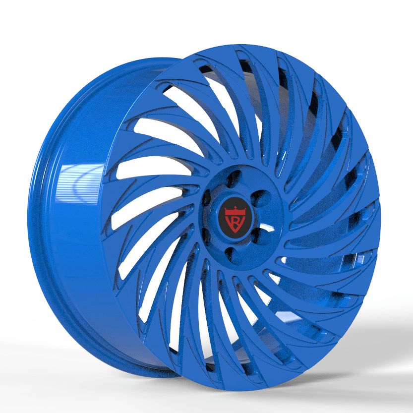 1 PIECE FORGED BLUE WHEELS SERIES: RV-MF150 - RVRN WHEELS