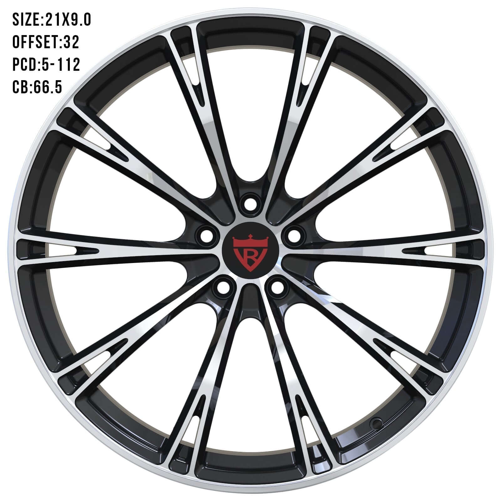 1 PIECE FORGED CHROME WHEELS SERIES: RV-MA61 - RVRN WHEELS