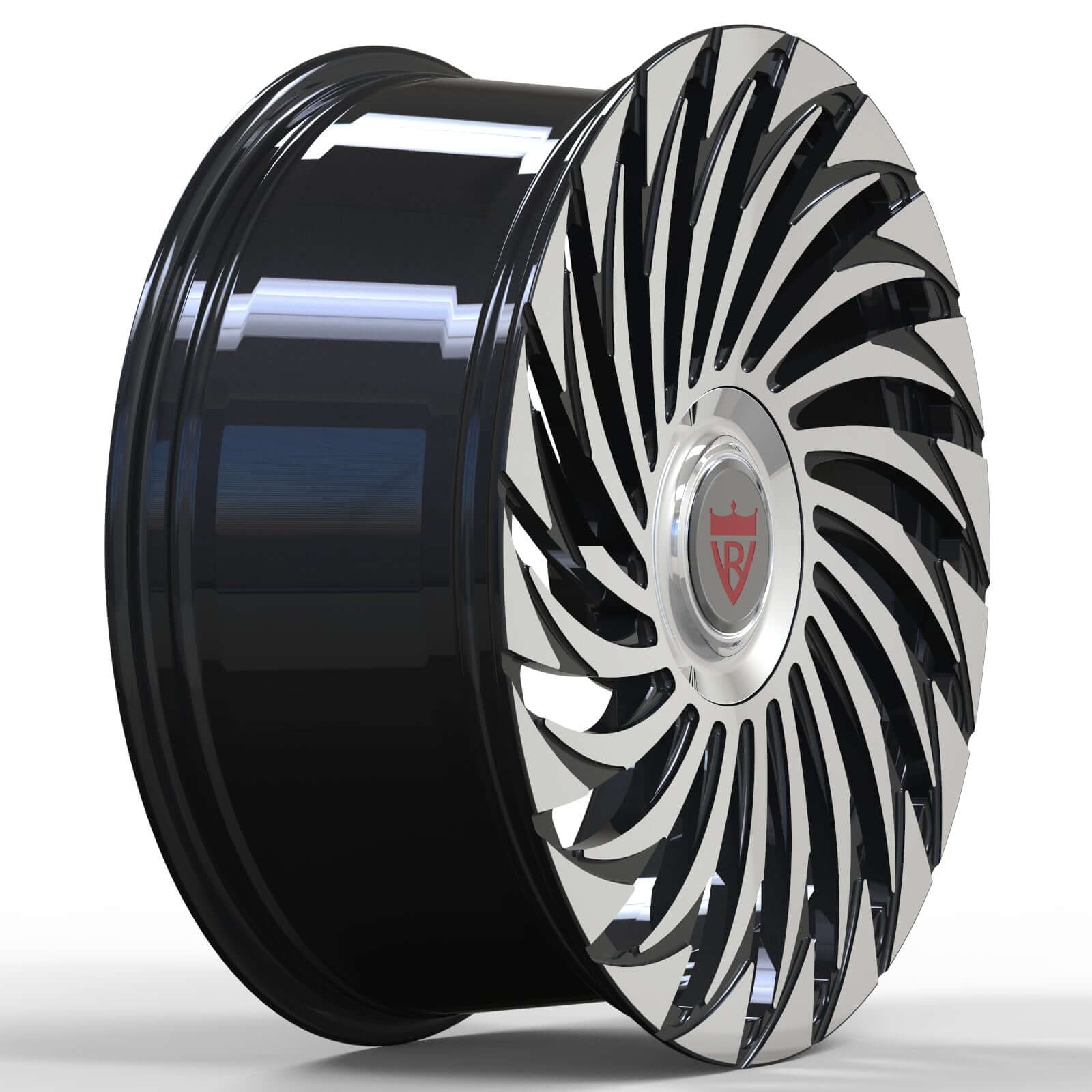 1 PIECE FORGED CHROME WHEELS SERIES: RV-MF150 - RVRN WHEELS