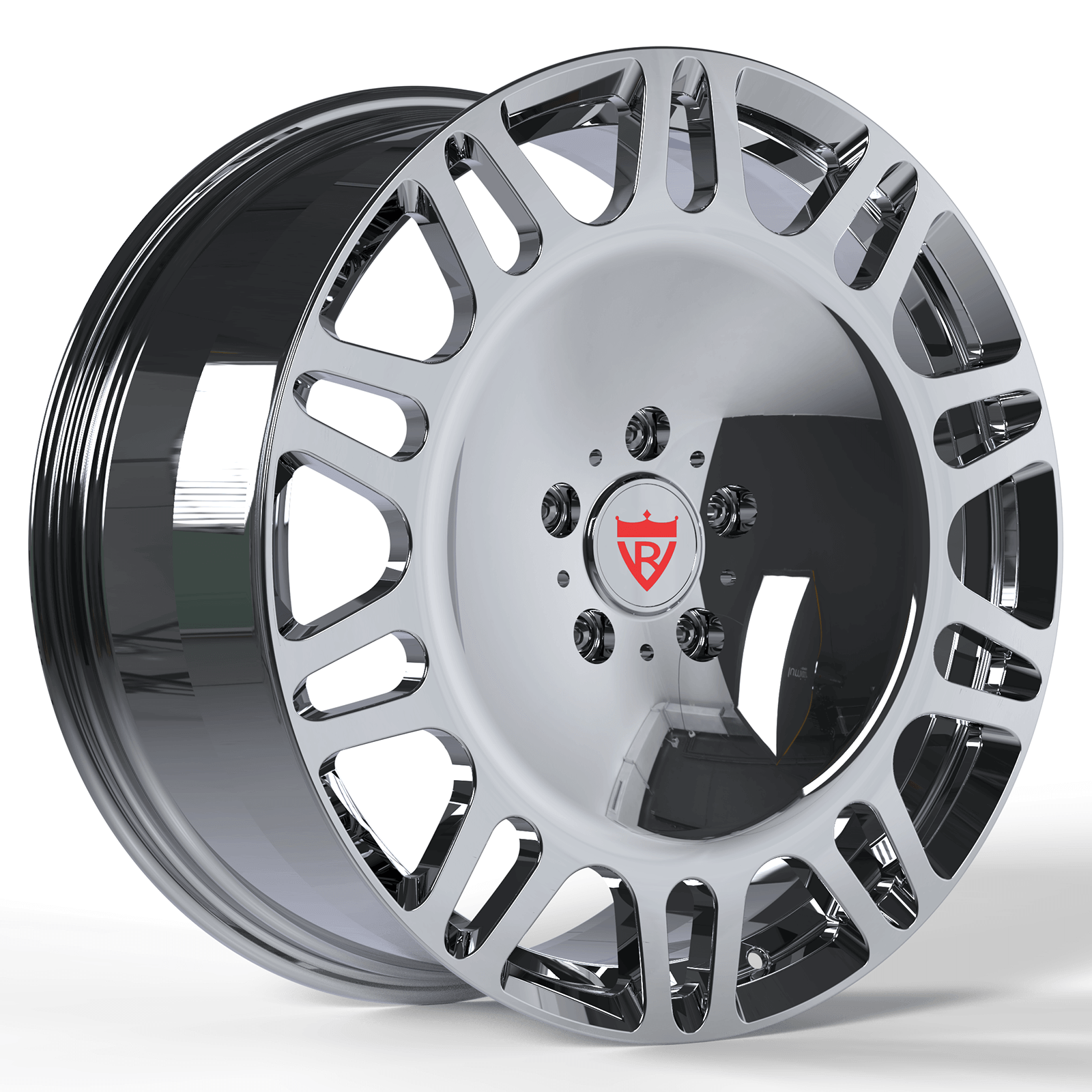 1 PIECE FORGED CHROME WHEELS SERIES: RV-MM174 - RVRN WHEELS