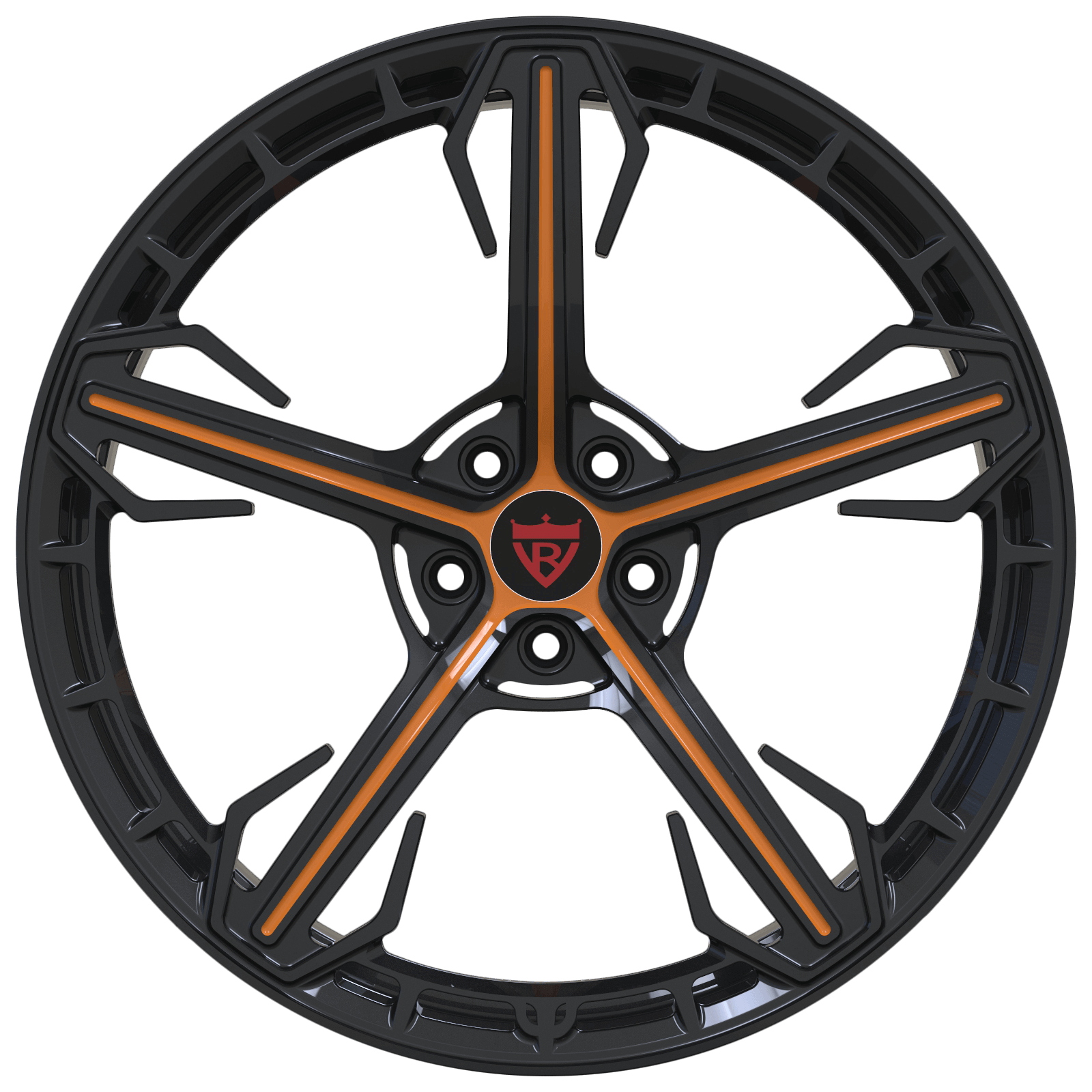 1 PIECE FORGED RED WHEELS SERIES: RV-MA62 - RVRN WHEELS