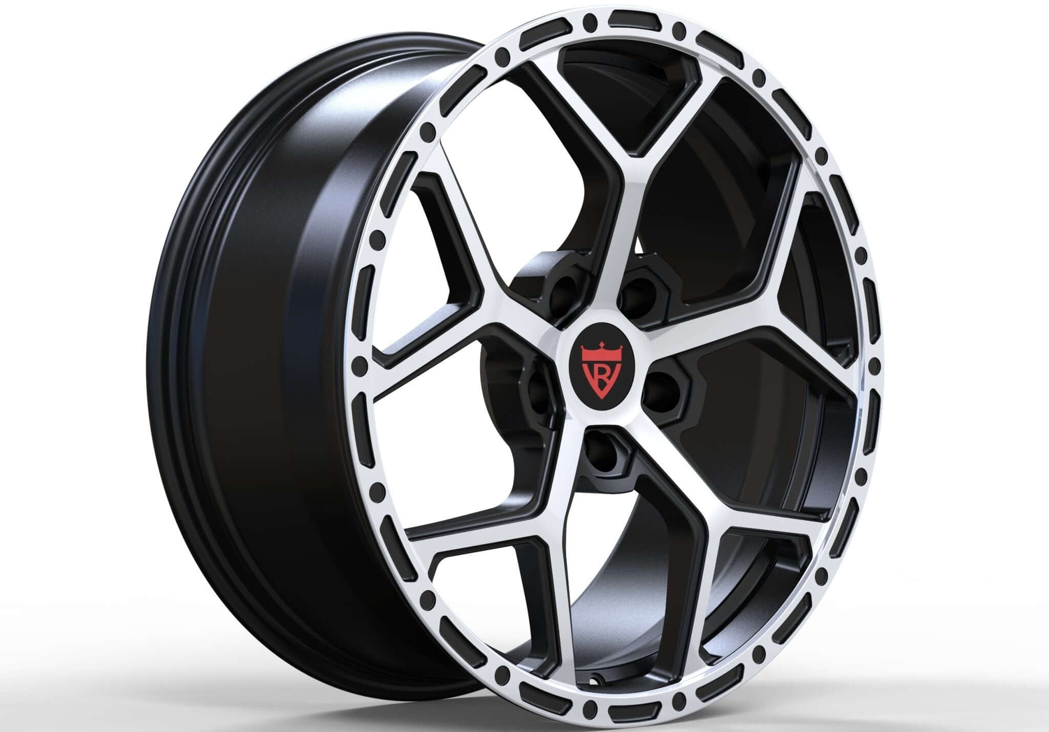 1 PIECE FORGED RED WHEELS SERIES: RV-MC172 - RVRN WHEELS