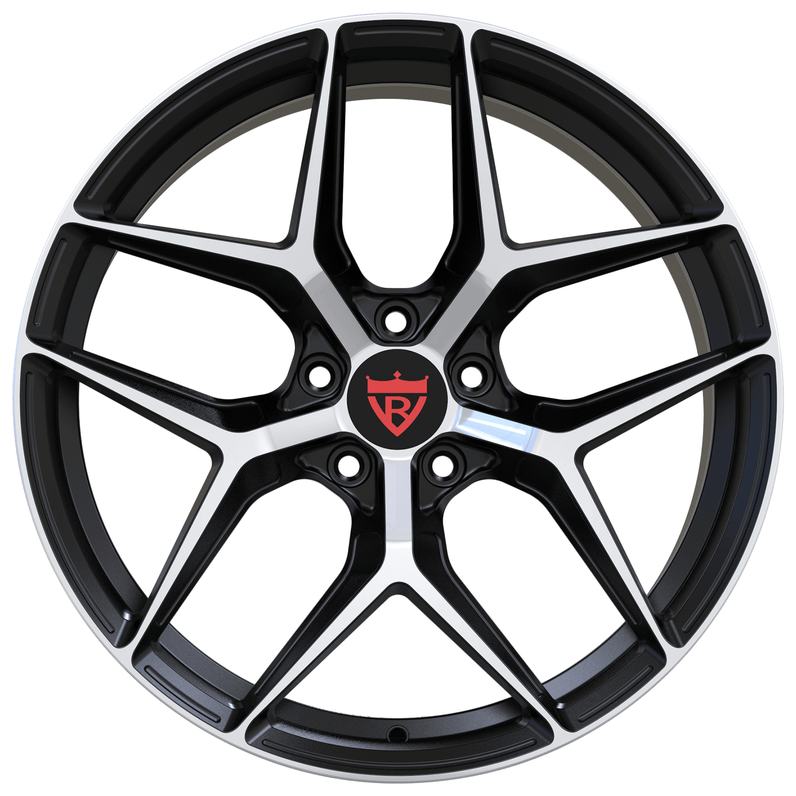 1 PIECE FORGED RED WHEELS SERIES: RV-MS203 - RVRN WHEELS
