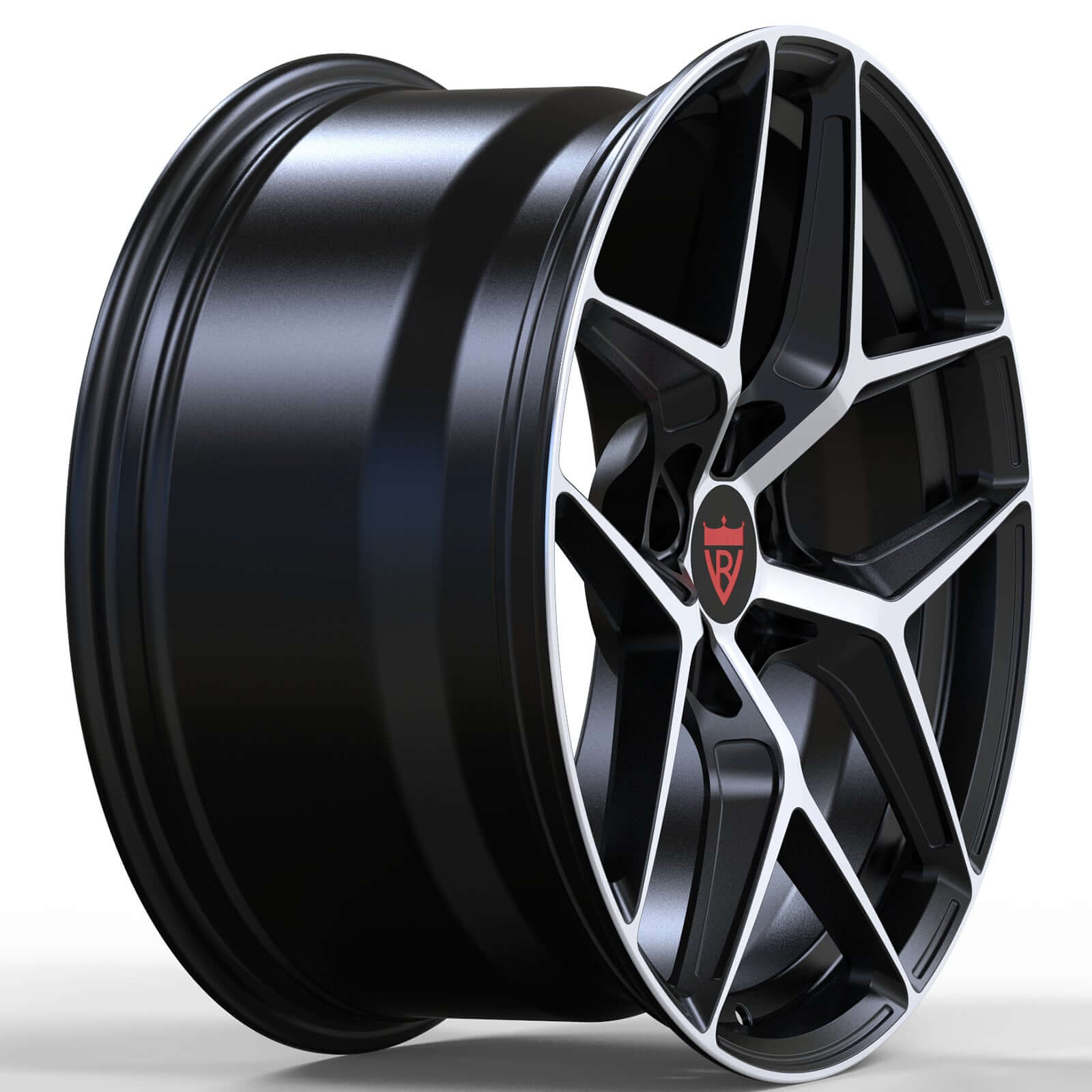 1 PIECE FORGED RED WHEELS SERIES: RV-MS203 - RVRN WHEELS