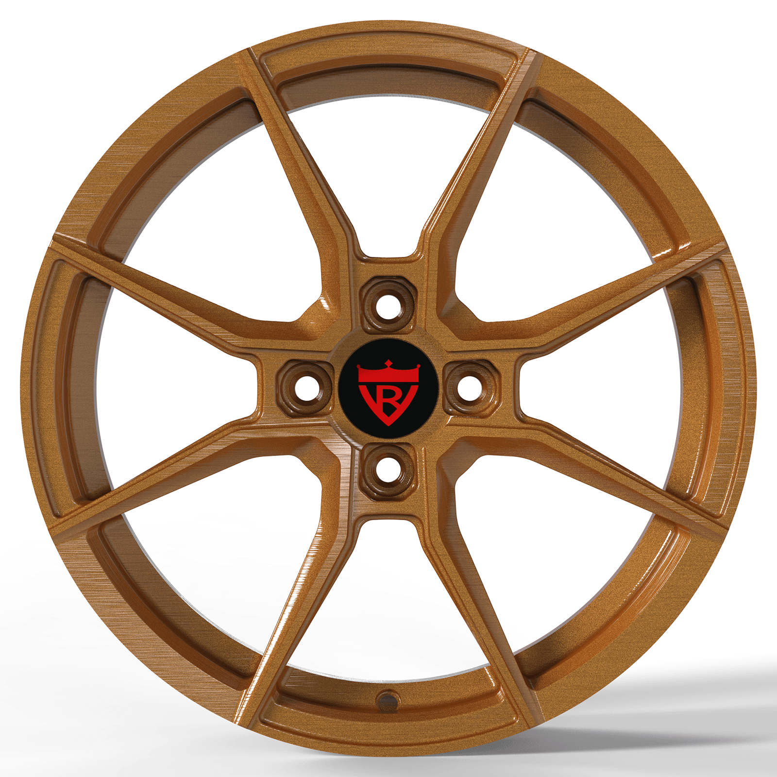 1 PIECE FORGED WHEELS SERIES : RV-MB082 Brushed Bronze - RVRN WHEELS