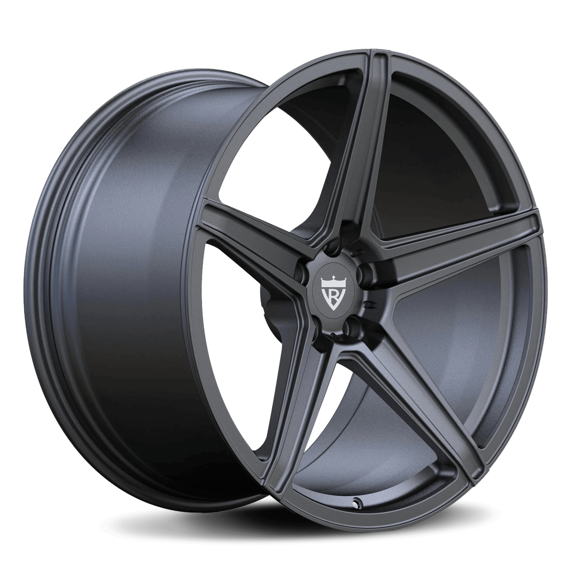 Custom forged monoblock wheel, 21 inch design, optimized for BMW X5 2010, featuring sleek black finish.