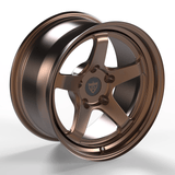 CUSTOM MONOBLOCK 5 SPOKE DEEP LIP FORGED WHEELS: RV-MT396