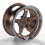 CUSTOM MONOBLOCK 5 SPOKE DEEP LIP FORGED WHEELS: RV-MT396