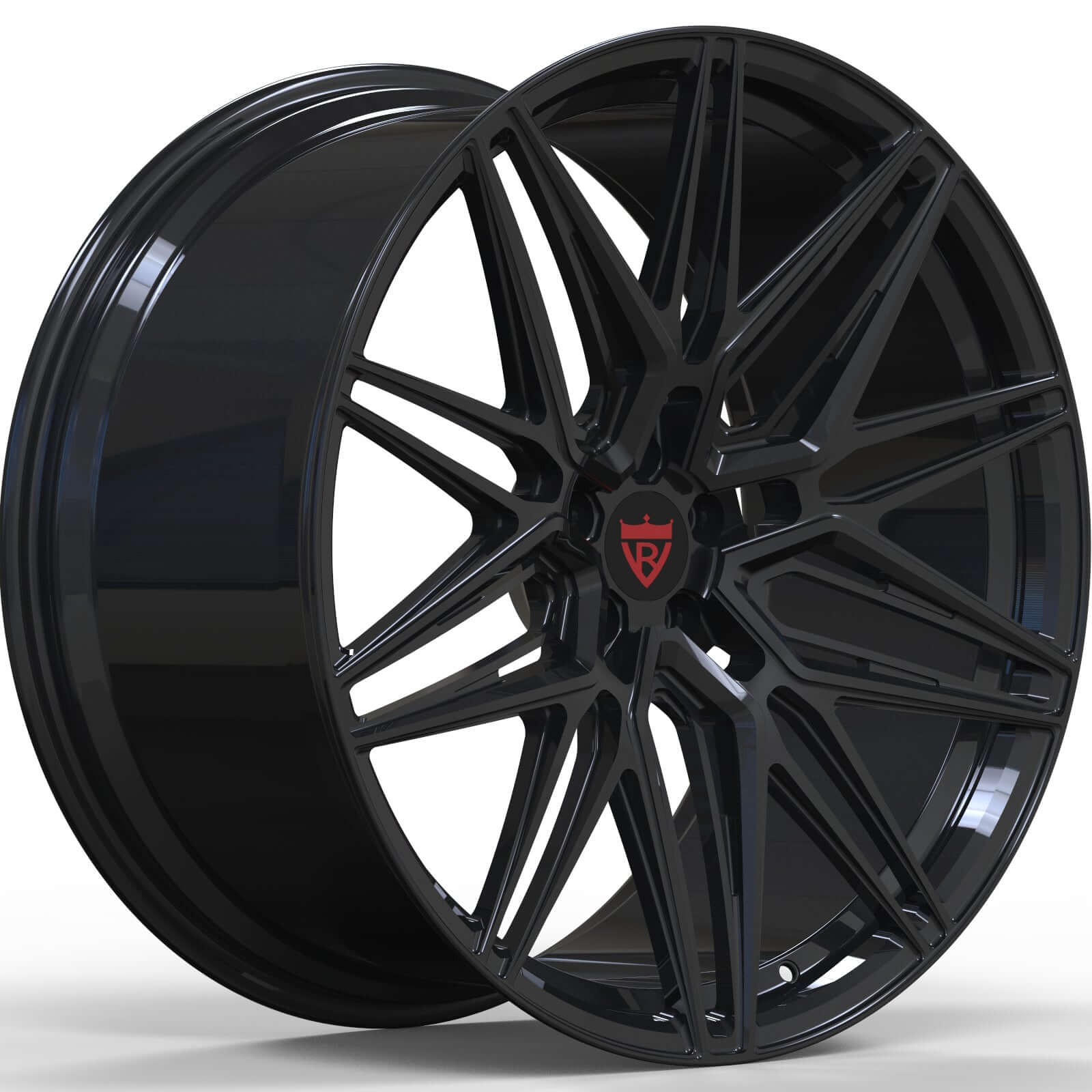 1 PIECE FORGED WHITE WHEEL SERIES: RV-MS808 - RVRN WHEELS