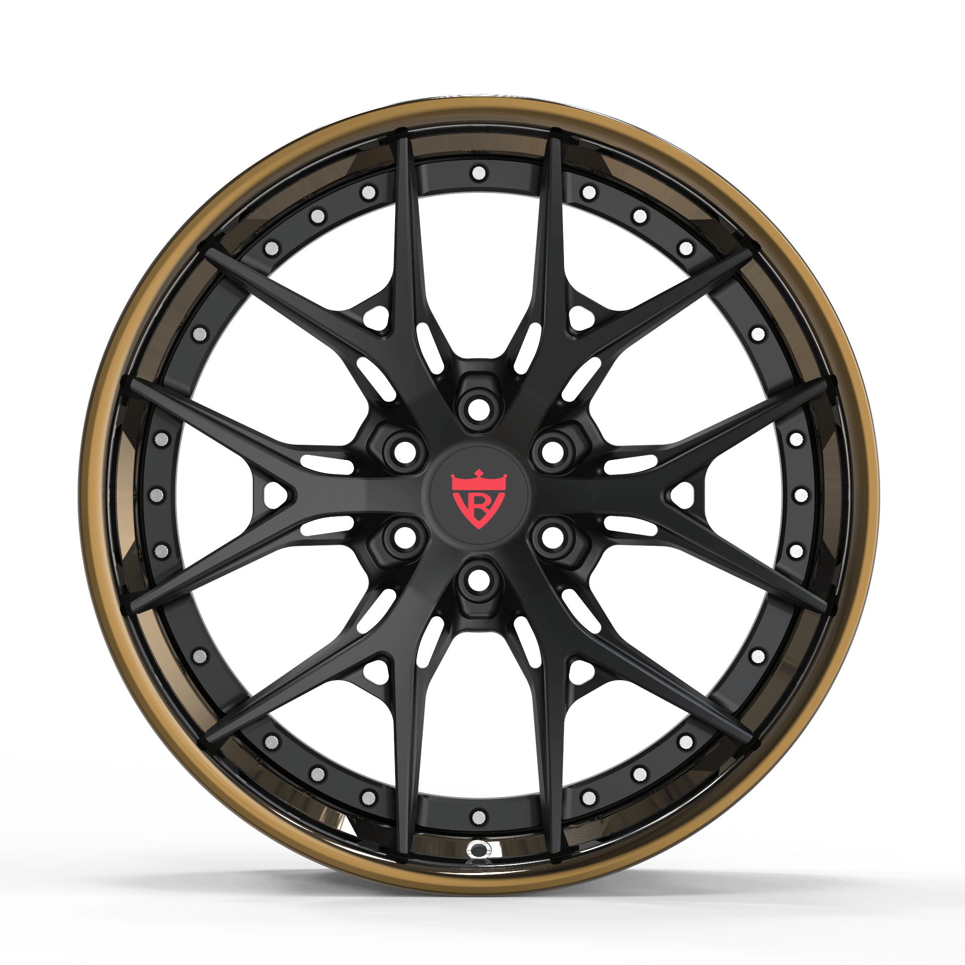 Viper wheels with sleek concave rim design