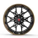 Viper wheels with sleek concave rim design