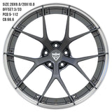 2 PIECE FORGED CHROME WHEELS SERIES: RV-DB189 - RVRN WHEELS