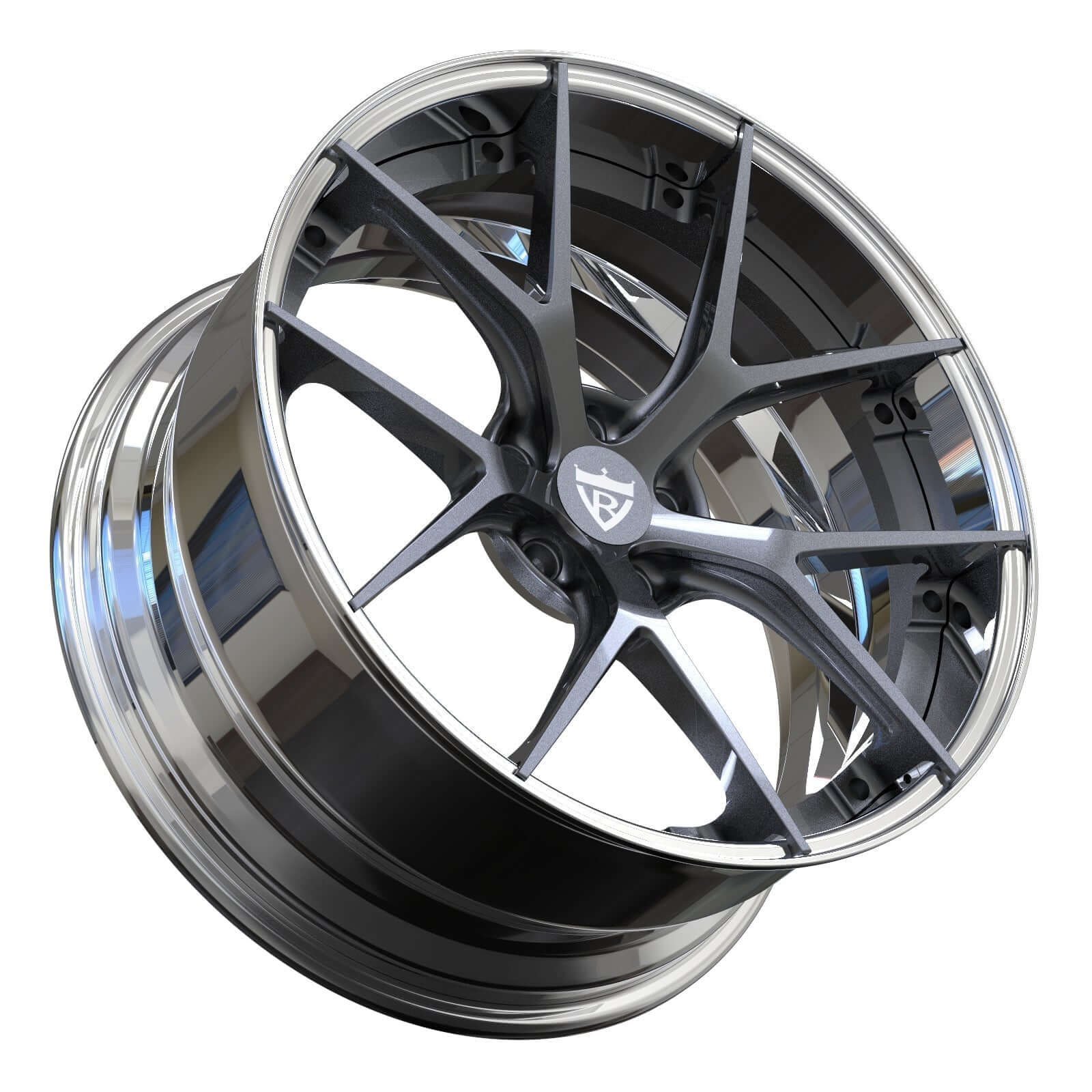 2 PIECE FORGED CHROME WHEELS SERIES: RV-DB189 - RVRN WHEELS