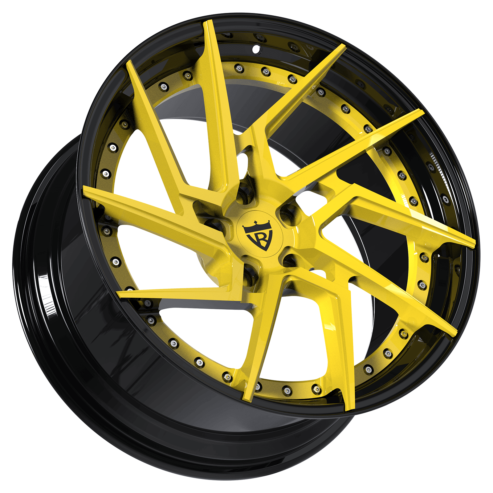 2 PIECE FORGED CONCAVE WHEELS SERIES : RV-DF014C - RVRN WHEELS