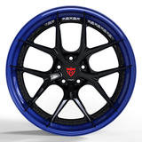 2 PIECE FORGED GLOSS BLACK WHEELS SERIES: RV-DB179 - RVRN WHEELS