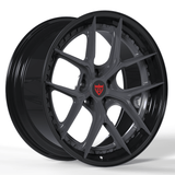 2 PIECE FORGED GLOSS BLACK WHEELS SERIES: RV-DB179 - RVRN WHEELS