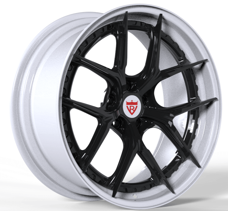 2 PIECE FORGED GLOSS BLACK WHEELS SERIES: RV-DB179 - RVRN WHEELS