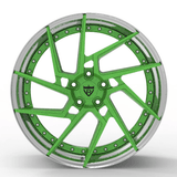 2 PIECE FORGED GREEN WHEEL SERIES: RV-DF041 - RVRN WHEELS