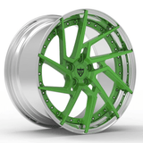 2 PIECE FORGED GREEN WHEEL SERIES: RV-DF041 - RVRN WHEELS