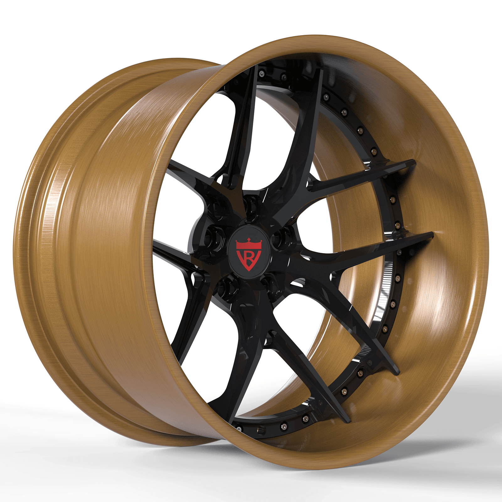 2-PIECE SUPER CONCAVE DEEP DISH FORGED WHEEL : RV-DR08_1 - RVRN WHEELS
