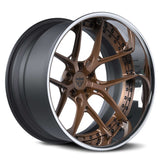 2-PIECE SUPER CONCAVE DEEP DISH FORGED WHEEL : RV-DR08D - RVRN WHEELS
