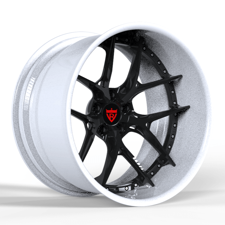 2-PIECE SUPER CONCAVE DEEP DISH FORGED WHEEL : RV-DR08D - RVRN WHEELS