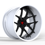 2-PIECE SUPER CONCAVE DEEP DISH FORGED WHEEL : RV-DR08D - RVRN WHEELS