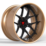 2-PIECE SUPER CONCAVE DEEP DISH FORGED WHEEL : RV-DR08D - RVRN WHEELS